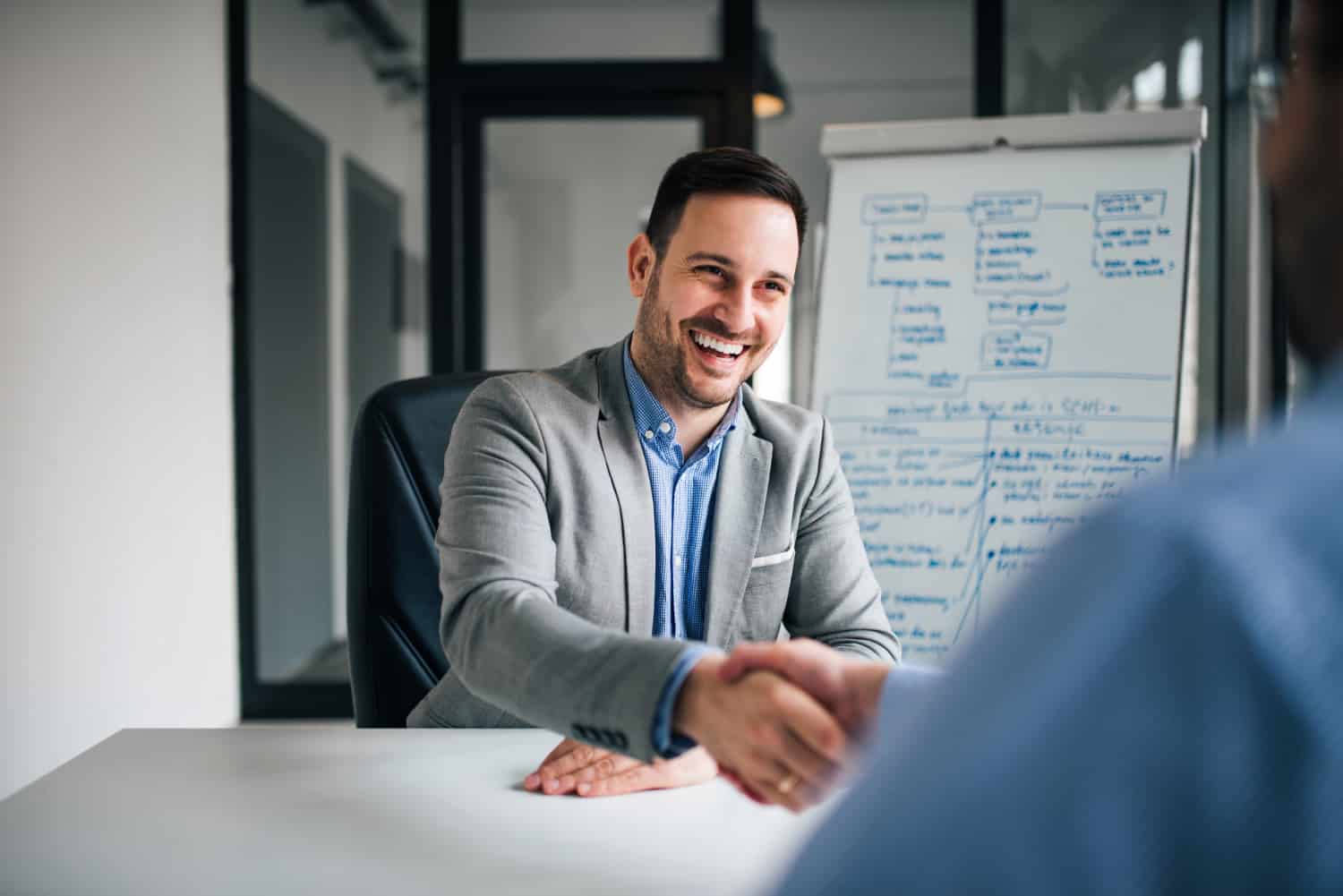 How to make a great first impression when welcoming clients to your office