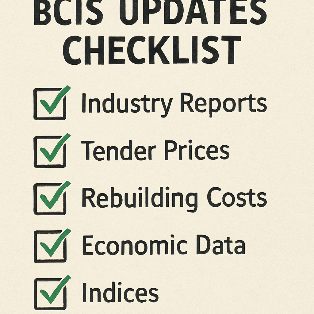 BCIS update checklist